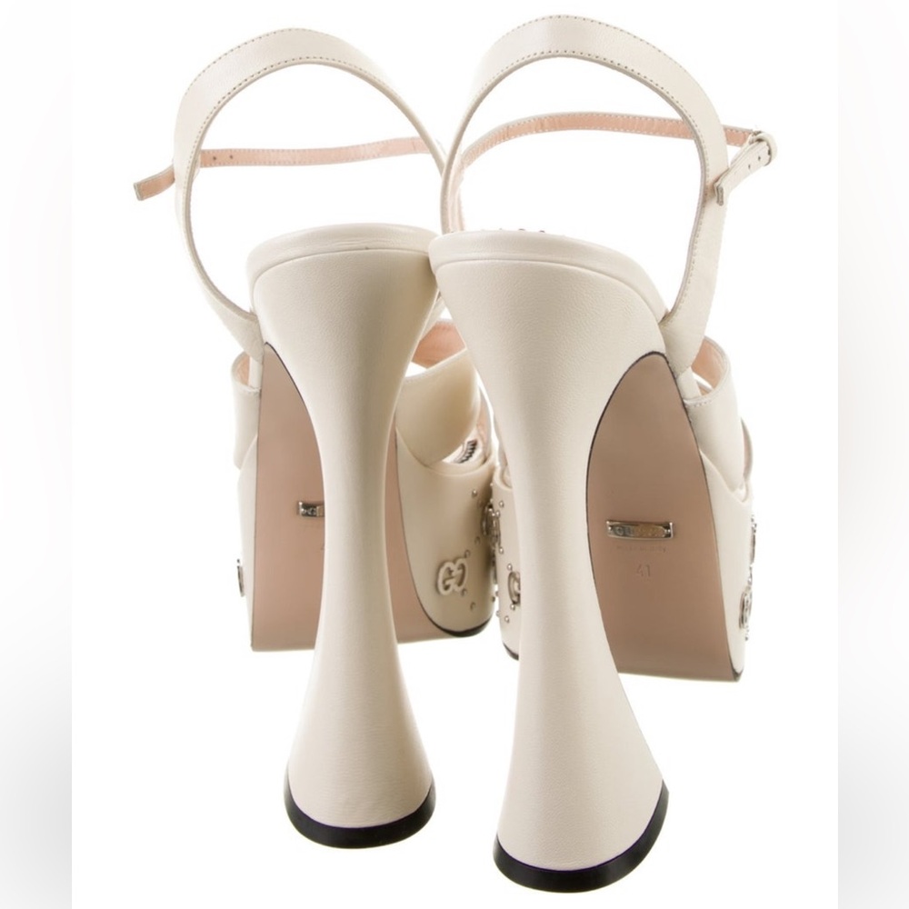 Gucci Leather Sandals - Picture 4 of 5